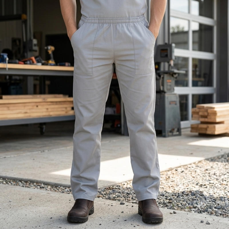 Calça Brim Profissional Para Uniforme